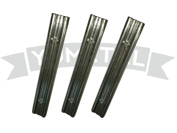 Metal dowels